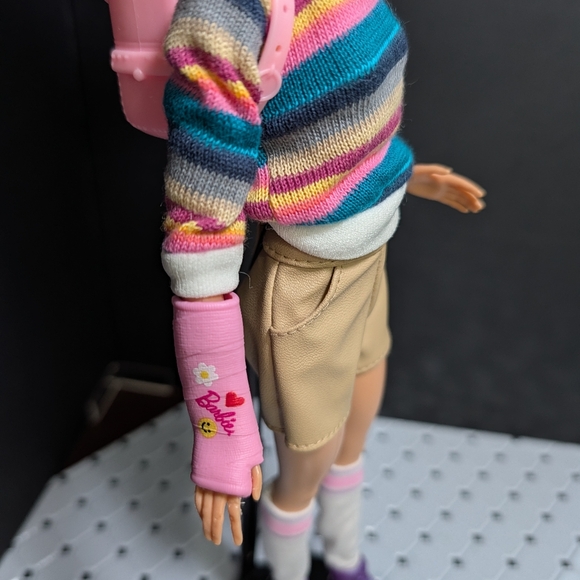 Custom Restyled Barbie with Cast - Picture 11 of 13